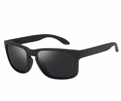Óculos de Sol Masculino Preto Fosco – Estilo e Proteção UV - comprar online