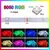 Luzes de tira led usb que mudam de cor 5050 rgb luz led com controle remoto fita