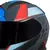 Capacete X11 Revo Pro Flagger Azul e Vermelho Fosco - comprar online