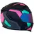 Capacete X11 Revo Pro Flagger 2 Rosa e Acqua Fosco na internet