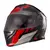 Capacete X11 Turner Escamoteável Azul e Vermelho Brilhante - Big Motos
