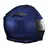 Capacete X11 Turner Escamoteável Azul Metálico - Big Motos