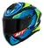 Capacete Mt Targo S Diogo Moreira 2023 C7 Azul/verde Fosco - comprar online