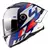 Capacete Mt Thunder 4 Sv Ergo C7 Azul Brilho