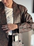 Campera Cuero Flores