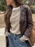 Campera Cuero Marron - comprar online