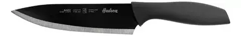 Cuchillo Chef 6'' Basic Linea Hudson Acero Inoxidable Negro - comprar online