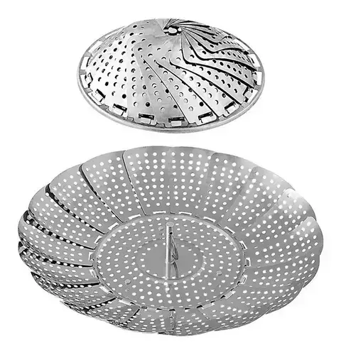 Vaporera Vegetales Acero Inoxidable