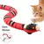 Cobra Elétrica Para Gatos Brinquedo Pet Sensor Inteligente Caça Interativos