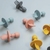 Kit Talheres Silicone Azul - Bop Bop Baby - Usa baby e mom