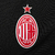 Short AC Milan I 25/26 - Puma - Preto com detalhes em vermelho na internet