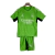 Kit Infantil Real Madrid Goleiro Adidas 23/24 - Verde com detalhes em branco
