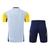 Kit Treino adulto - Camisa e Shorts - Real Madrid Adidas 24/25 - Azul com detalhes em amarelo na internet