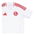 Imagem do Camisa Internacional II 25/26 - Torcedor Adidas Feminina - Branca com detalhes em vermelho