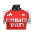 Camisa Arsenal I 24/25 - Jogador Adidas Masculina - Branca e vermelha - comprar online