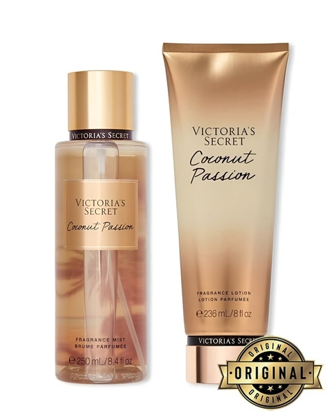 Kit Body Splash + Creme Hidratante COCONUT PASSION Victoria's Secret 250ml + 236ml - comprar online
