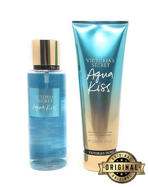 Kit Body Splash + Creme Hidratante AQUA KISS Victoria's Secret 250ml + 236ml - comprar online