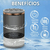 Lavador Limpador De Pinceis Maquiagem Automático Elétrico - Cores Sortidas - comprar online
