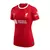 Camisa Liverpool I 23/24 - Torcedor Nike Feminina - Vermelha com detalhes em branco
