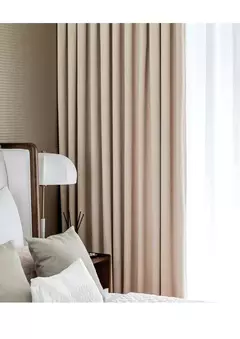 Cortina 100% blecaute para quarto ou sala