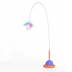 Brinquedo para gato pássaro interativo