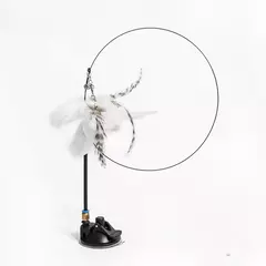 Brinquedo para gato pássaro interativo