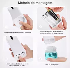 Porta sabonete líquido com sensor automático - Ofertas Zenice