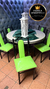 6 SILLAS CAMILA PREMIUM + 1 MESA REDONDA DE 1.20