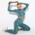 Imagem do conjunto de yoga fitness