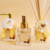 Kit Premium: Difusor de Varetas 100ml + Home Spray 100ml + Sabonete Líquido 100ml - Cascas e Folhas.