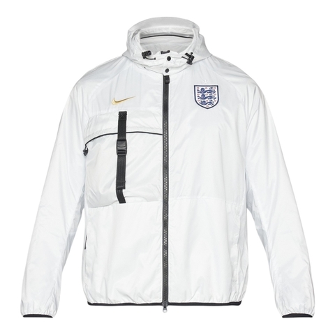 Jaqueta Corta-Vento Seleção Inglaterra 24/25 - Masculina Nike - Branca