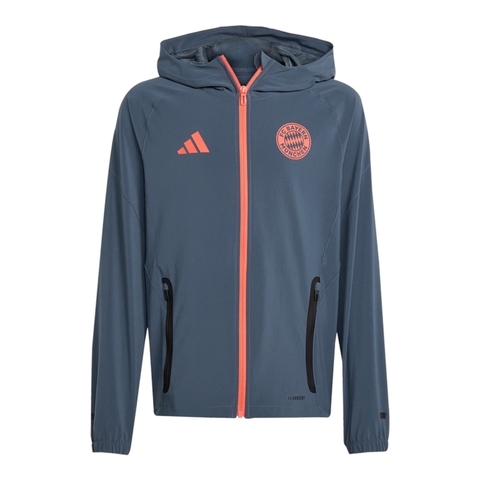 Jaqueta Corta-Vento Bayern de Munique II 25/26 - Masculina Adidas - Azul