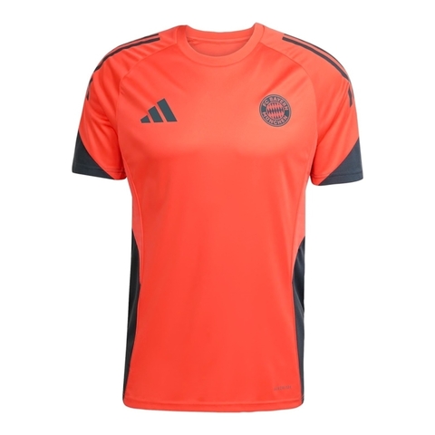 Camisa Bayern de Munique Treino 25/26 - Torcedor Adidas Masculina - Laranja com detalhes em cinza