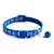 Ajustável Colorido Pet Bell Collar, Coleiras Padrão Gato, Gatinho DIY Anel, Co - Petygato