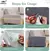 Parede anti gato risco sofá diy gatos placa de risco sofá proteção patas afi - Petygato