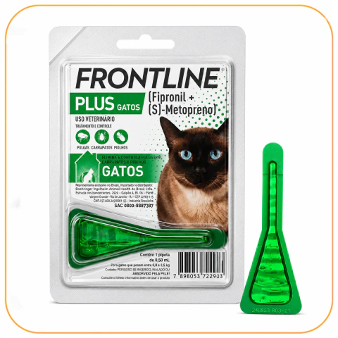 Frontline Plus para Gatos 0,5 ml