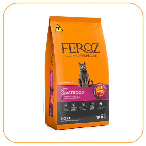 Feroz Premium Especial Gatos Castrados