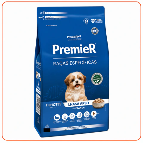 Ração Premier Pet Raças Específicas Shih Tzu Filhote 2,5kg