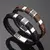 Imagem do Pulseiras de couro vintage para homens aço inoxidável