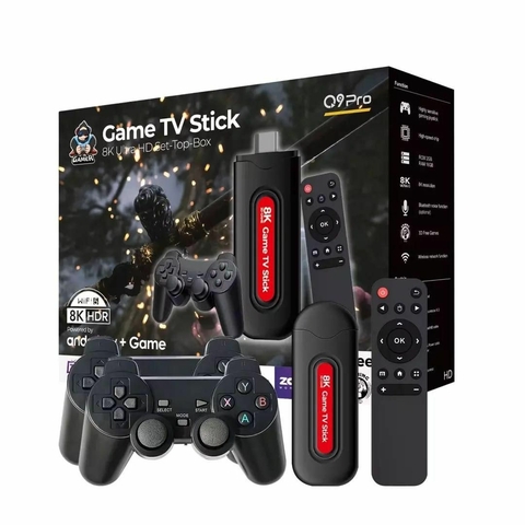 Game stick con juegos Q9 Pro