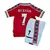 Uniforme Niño Beckham Manchester United 1998-1999 Premier League
