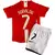 Uniforme Niño Cristiano Ronaldo Manchester United 2007-2008 Champions League