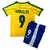 Uniforme Niño Ronaldo Brasil 1998 Mundial