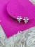 Brinco Floral de Neve