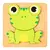 Brinquedo lúdico educativo de madeira - 3D Wooden Cartoon Animal Traffic Jigsaw Puzzle, Early Learning Cognition Game, b