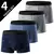 Imagem do 4/10 peças cuecas - roupa interior masculina para adolescentes pai-filho simples e elegante