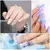 Imagem do Kit de esmalte em gel com lâmpada uv, máquina elétrica de broca para unhas, k