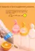 Imagem do Colher de silicone Espreme papinha 90ml seguro bebê recém-nascido garrafa de alimentação da criança silicone