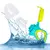 Imagem do Kit Recém-nascido Silicone Squeezing Mamadeira, Chupeta do bebê, Colher De Arroz
