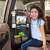 Organizador do banco traseiro do carro com tela sensível ao toque tablet - comprar online